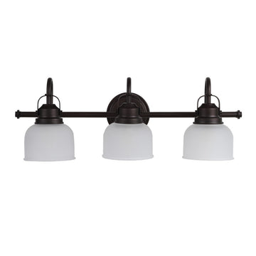 Virginia Metal/Glass LED Vanity Light